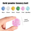Glitter Bouncy Balls for Kids Party Favors and Prizes (Set of 10, 20, or 30)