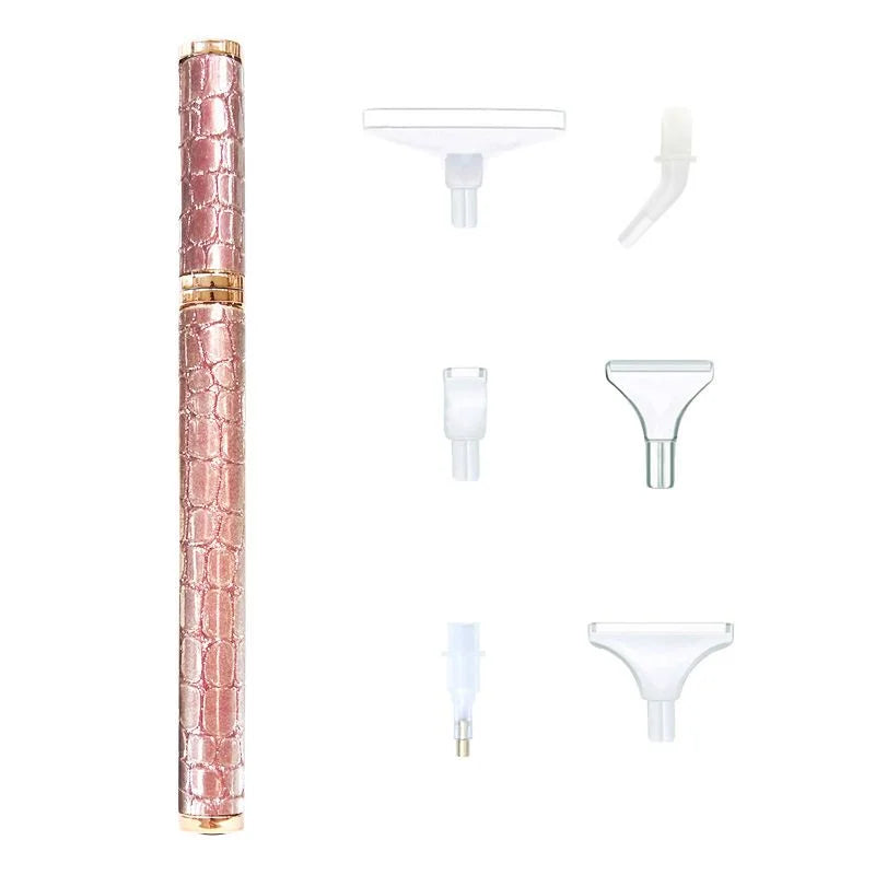 Glitter Diamond Painting Pen Set with 6 Interchangeable Tips