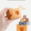 Soft Silicone Building Blocks for Babies - Stacking & Teething Toy