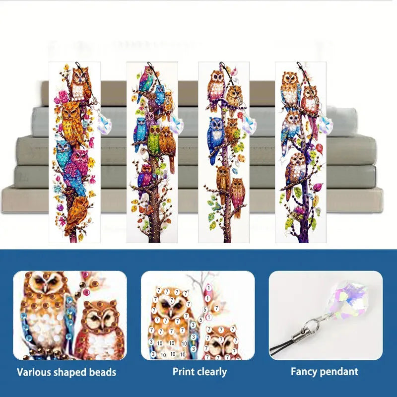 DIY Diamond Art Bookmark Craft Kit