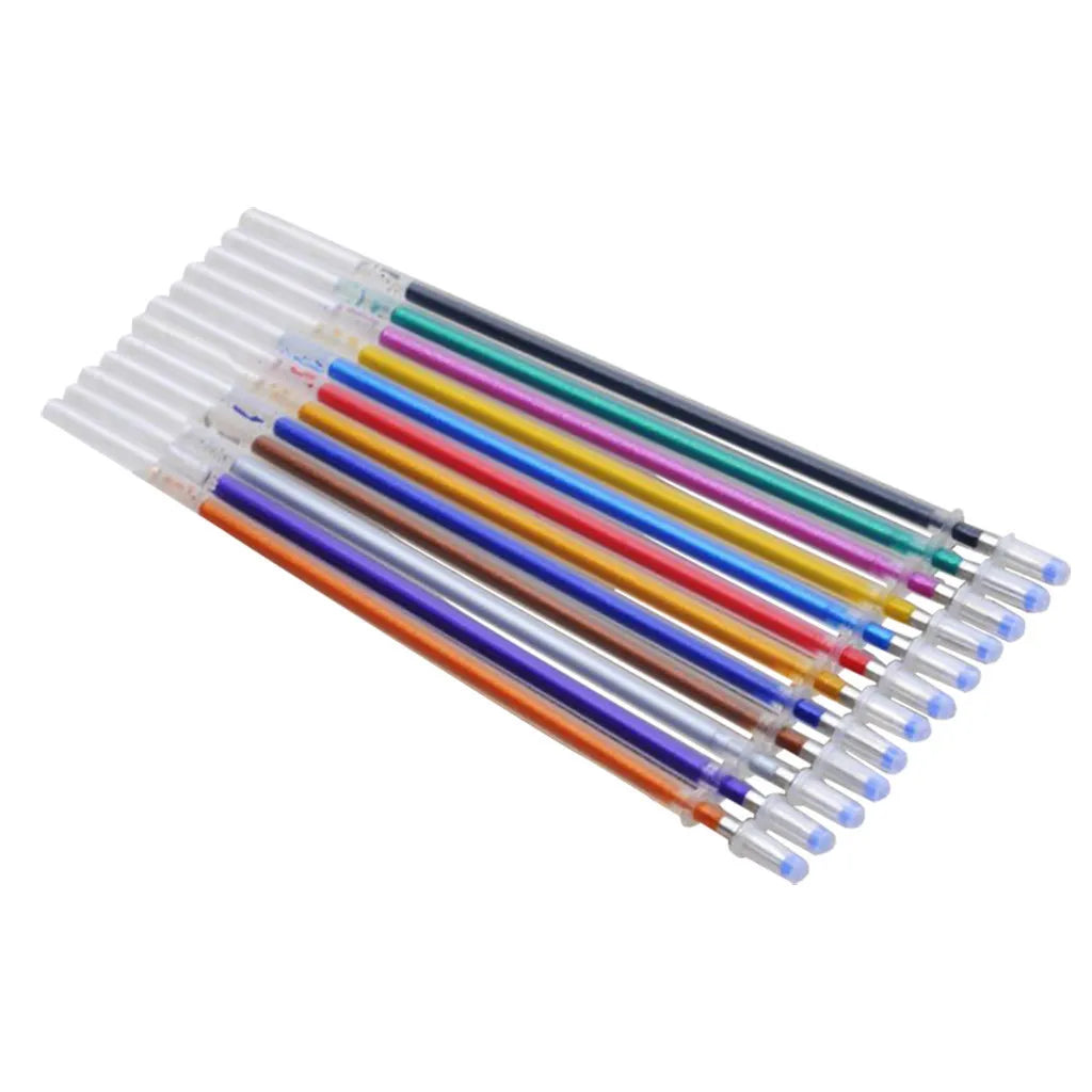 Gel Pen Refills Set – Glitter, Metallic & Neon Ink