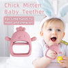 Chick-Shaped Silicone Teether Gloves for Babies