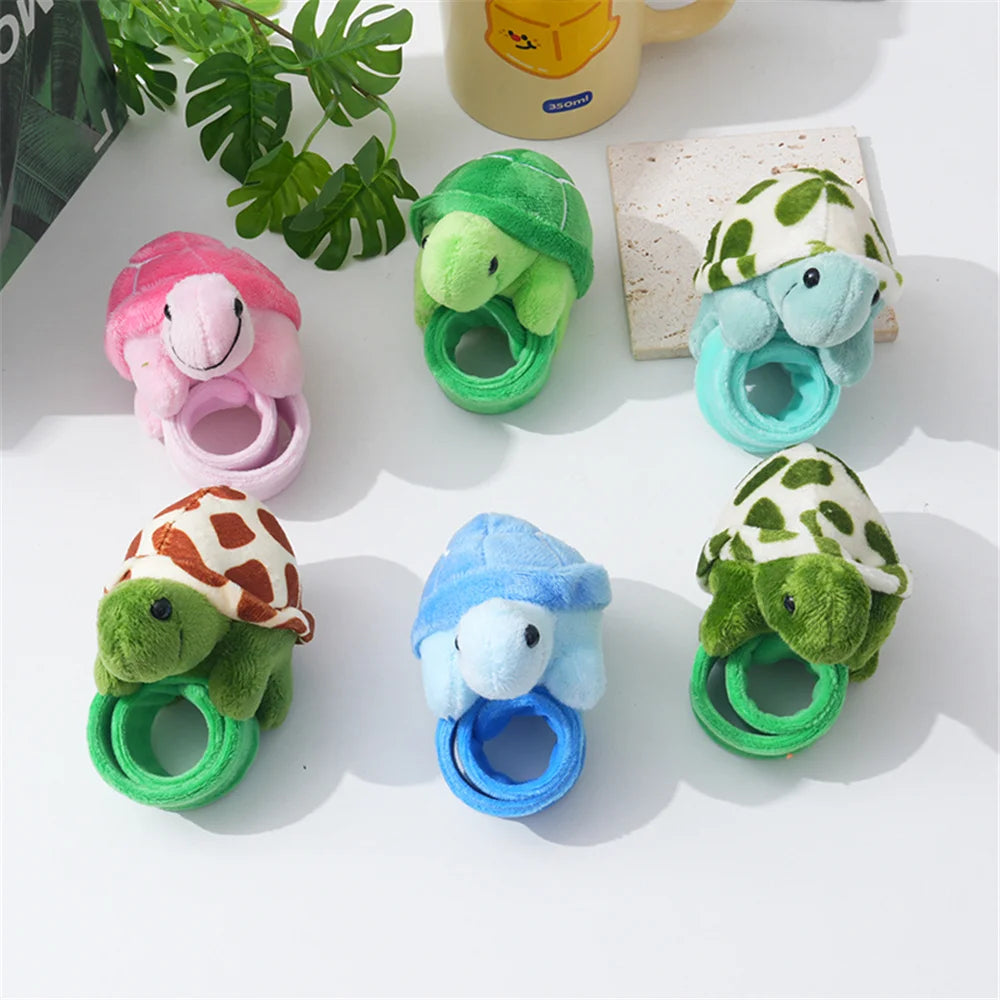 Soft Plush Turtle Bracelet Charm - Cute Mini Stuffed Animal