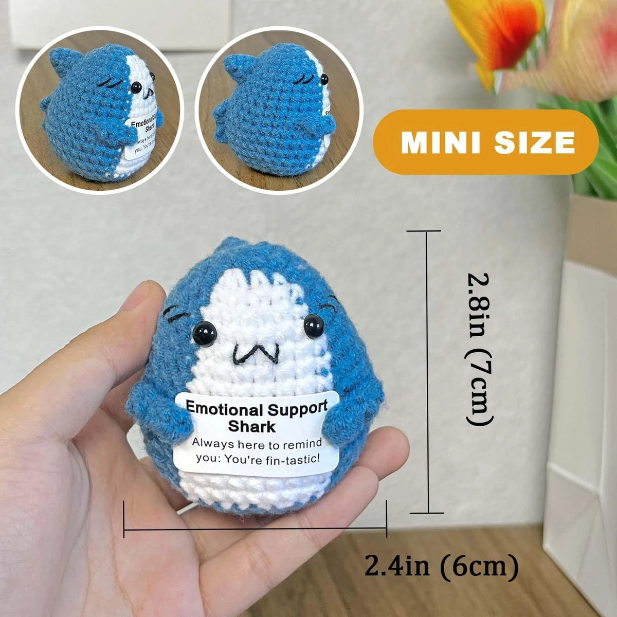 Positive Energy Crochet Animal Gift