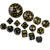 Complete Polyhedral Dice Set for RPG and Tabletop Games