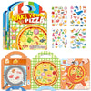 Reusable Jelly Sticker Books for Kids - Animal & Ocean Themes