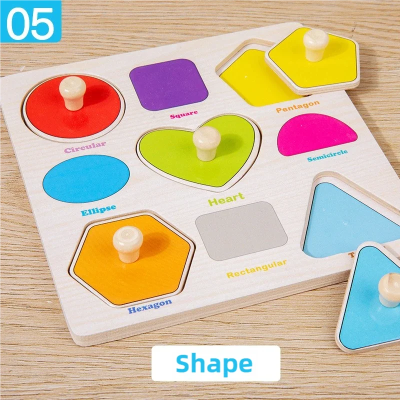 Wooden Fish Puzzle Toy for Kids – Montessori Learning & Parent-Child Fun