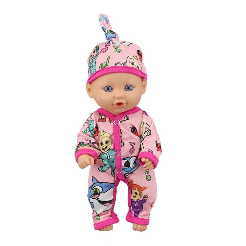 Jumpsuit Outfit for 10-12 Inch Dolls