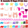 50-Piece Doll Fashion Wardrobe Set for 11.5-12 Inch Dolls
