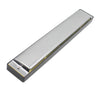 Silver 24-hole tremolo harmonica in a protective case