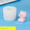 Cartoon Pig Silicone Mold Set for Crafting