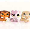 Realistic Mini Animal Figurine Set - Dogs, Cats & Fox