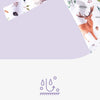 2-Pack Waterproof Wet/Dry Bags for Diapers & Baby Essentials
