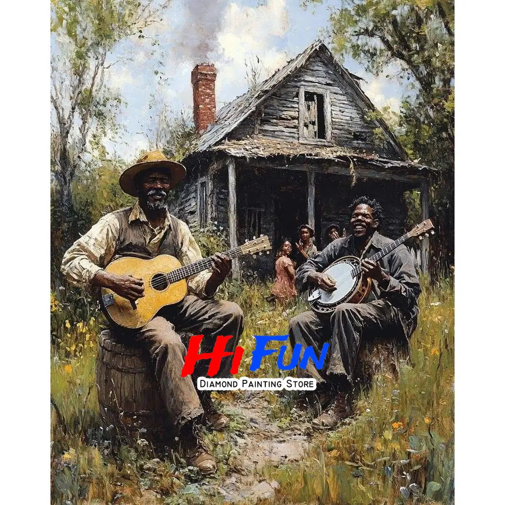 Modern Jazz Musician Diamond Painting Kit