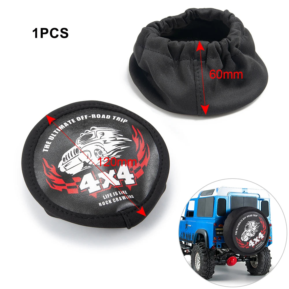 1/10 Scale RC Crawler Accessories - Shovel, Fire Extinguisher & Oil Drum Set