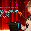 Fuzzy Magic Worm with Invisible String