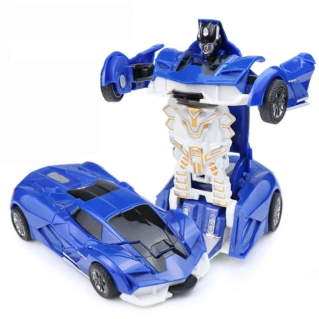 2-in-1 Transforming Robot Car Toy
