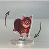 Rotating Cat Figurine Desk Decor