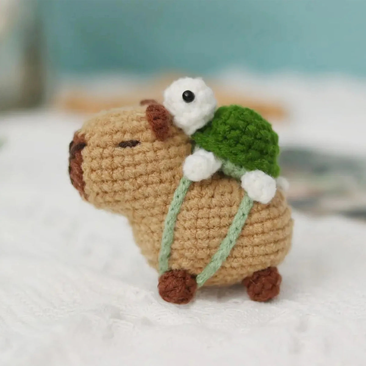 Capybara Crochet Kit for Beginners