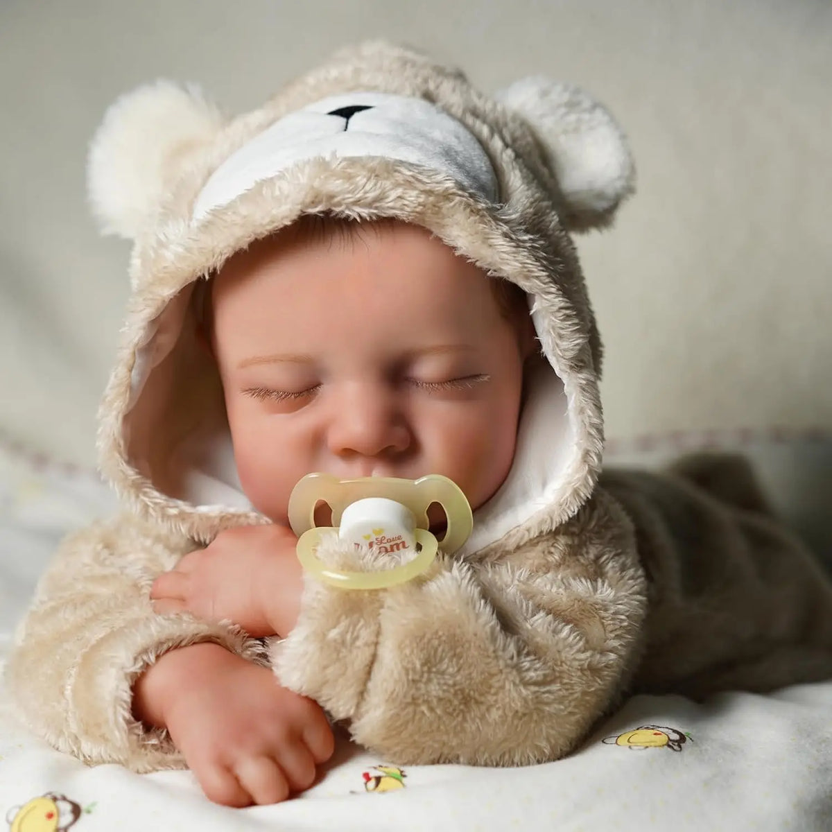 Lifelike 18-Inch Reborn Baby Doll with Soft Vinyl Body - Poseable Newborn Boy for Kids