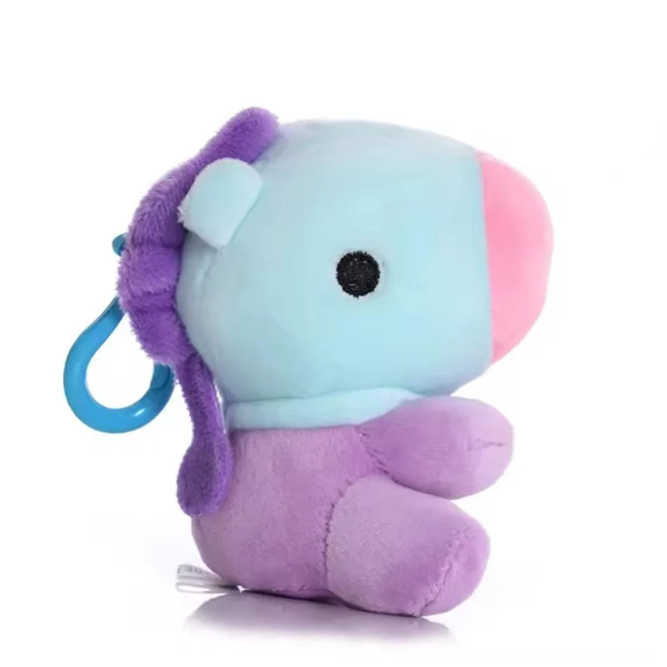 Kawaii Plush Keychain Buddy – Soft Mini Stuffed Animal Charm