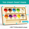 Magnetic Color Sorting Maze Wooden Puzzle Board for Toddlers