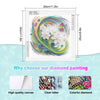 Special-Shape Diamond Art Painting Kit – Colorful Floral Design for Adults & Beginners