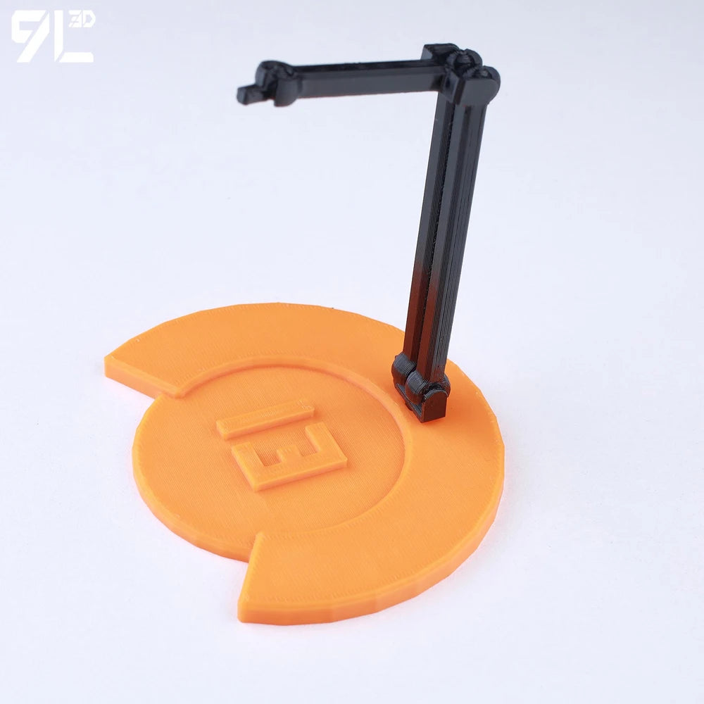 Anime-Style Articulated Dummy Figure with Display Stand