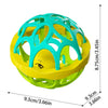 Baby Sensory Rattle Toy Set with Spinning Stacker