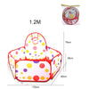 Foldable Kids Play Tent with Ball Pit