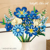 3D Eternal Flower Bouquet Building Block Set