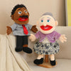 Soft Plush Family Hand Puppet Set for Storytelling and Play
