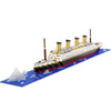 Micro Building Block Titanic Ship Model Kit for Adults and Teens