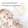 Musical Rabbit Rattle and Teether Toy for Babies