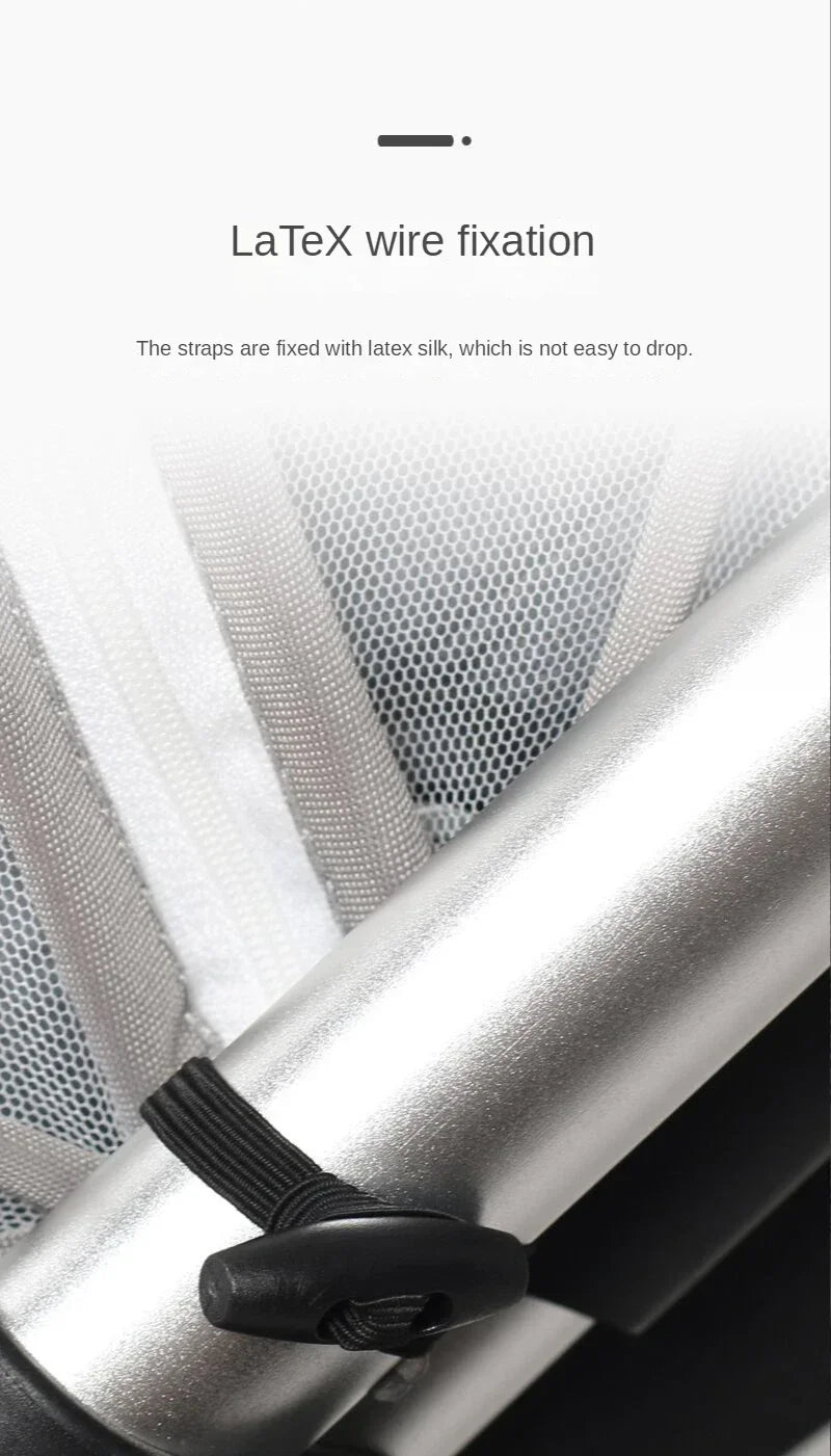 Universal Mosquito Net Cover for Baby Stroller and Crib