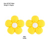 Colorful Silicone Flower Beads for Jewelry Making