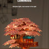 DIY Sakura Cherry Blossom Treehouse Building Kit with Warm Lights