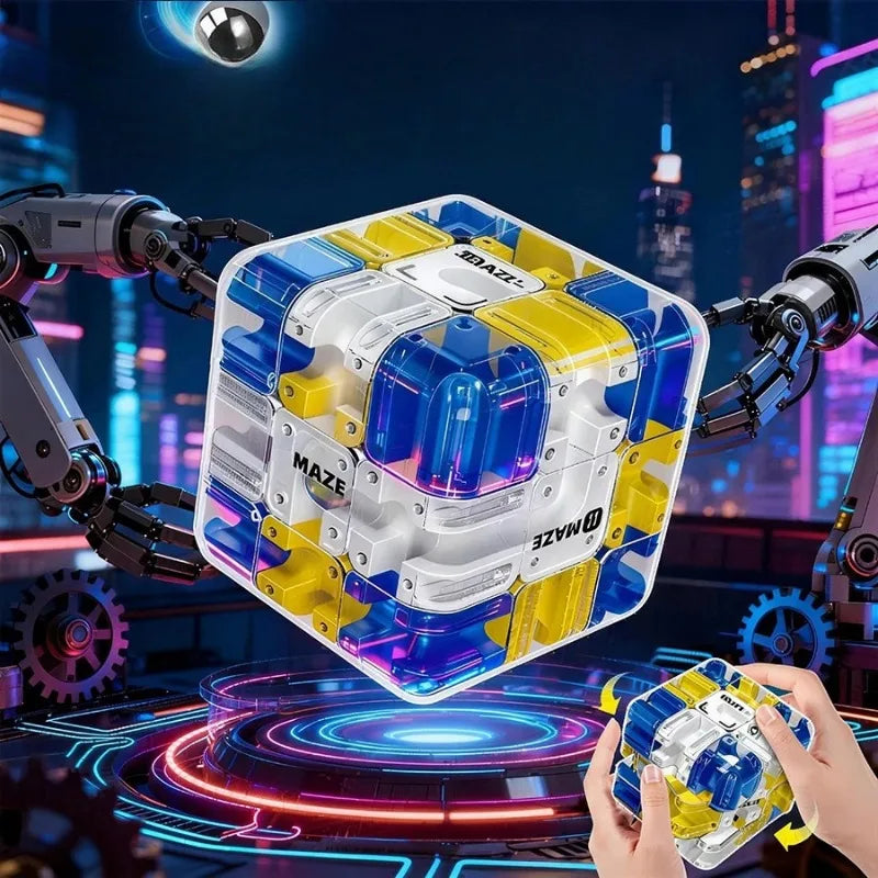 3D Maze Puzzle Cube – Brain Teaser & Stress Relief Toy