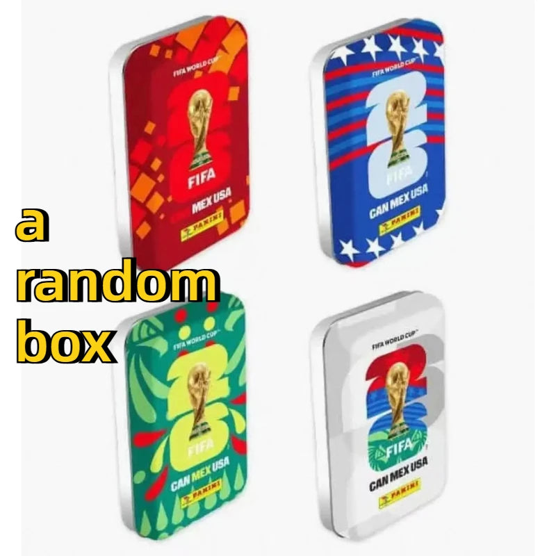 Official Panini 2026 FIFA World Cup Sticker Collection Box