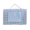 Plaid Toddler Nap Mat with Minky Pillow - Roll-Up Design for Daycare & Travel
