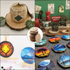 Natural Pine Wood Slices for DIY Crafts and Decor