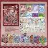 3D Landscape Sticker Collection Book for Scrapbooking & Journaling