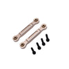 Aluminum front steering link for Hyper GO MJX 1/14 RC crawler with mounting hardware