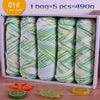 Multicolor Gradient Dyed Acrylic Yarn for Knitting & Crochet