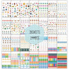 A large collection of 1444 daily planner stickers featuring various icons, designs, and elements for journals and calendars.