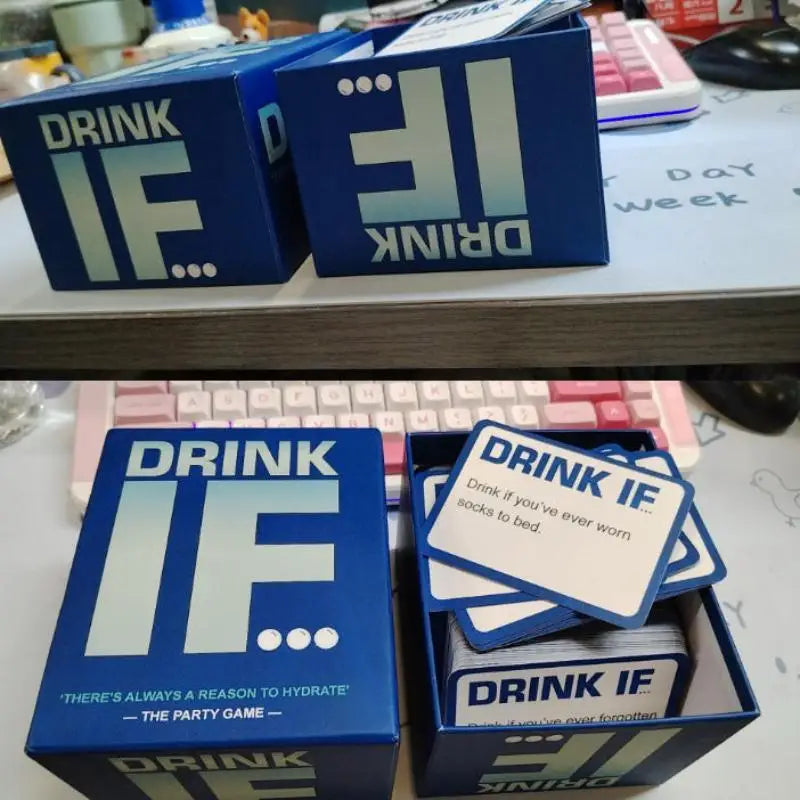 Drink IF... Hilarious Adult Drinking Game Cards