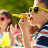 Silver Aluminum Kazoo with Vibrating Membrane