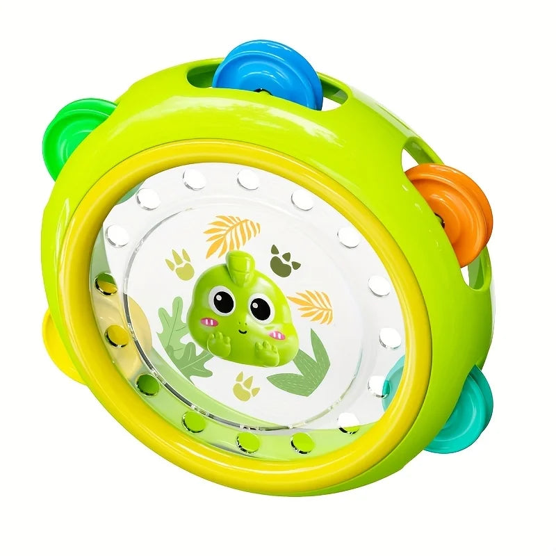 Baby Sensory Rattle Toy Set with Spinning Stacker