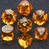 Premium 7-Piece Frosted Gemstone Polyhedral Dice Set for Tabletop RPGs