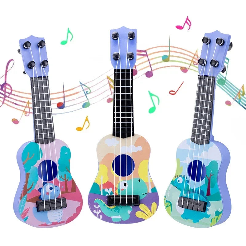 Mini Ukulele Toy for Toddler Musical Learning
